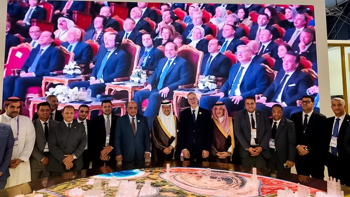 جناح البترول المصري يجذب اهتمام وزراء الطاقة بمعرض WPC في الرياض