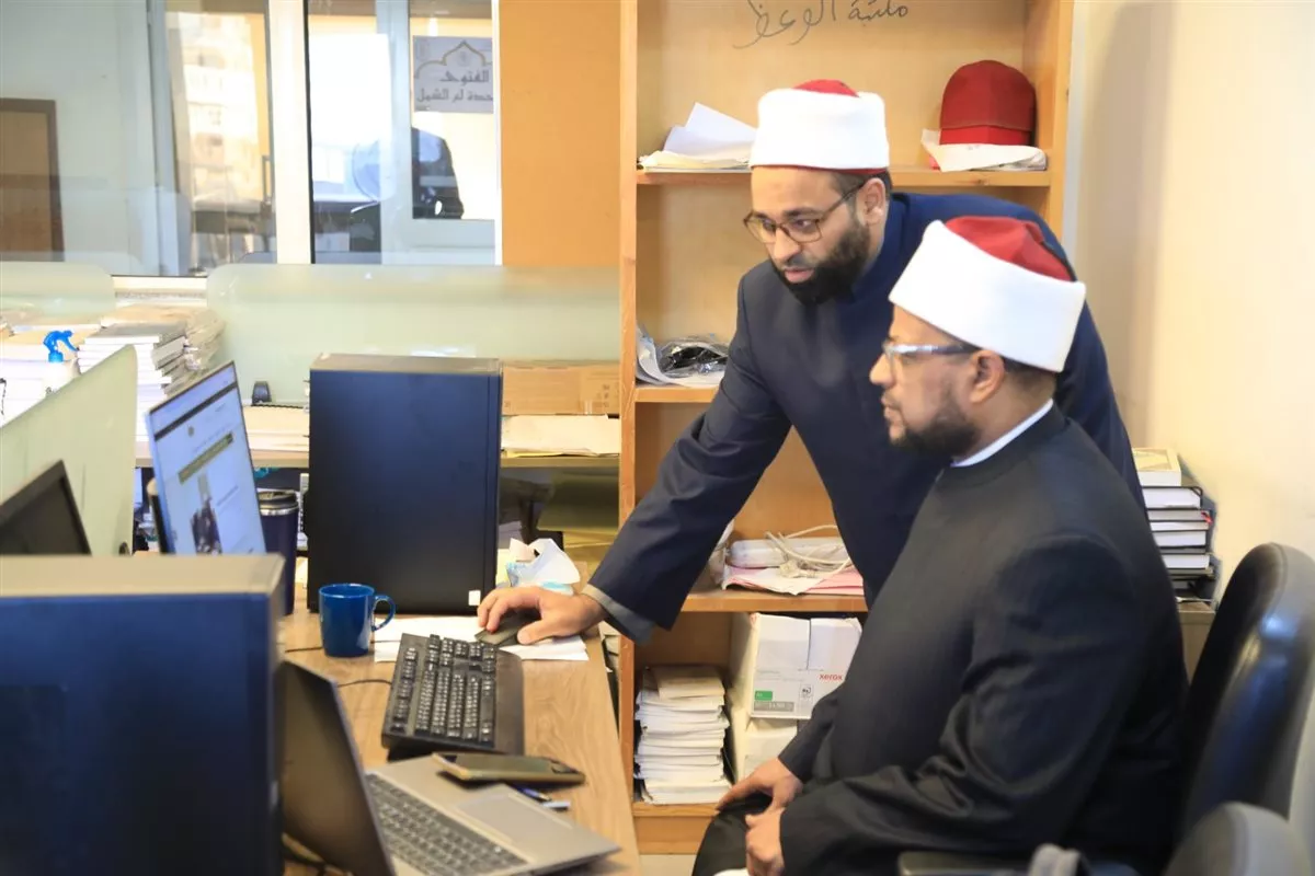 أمين البحوث الإسلامية يتابع المرحلة الأخيرة من اختبارات ابتعاث رمضان