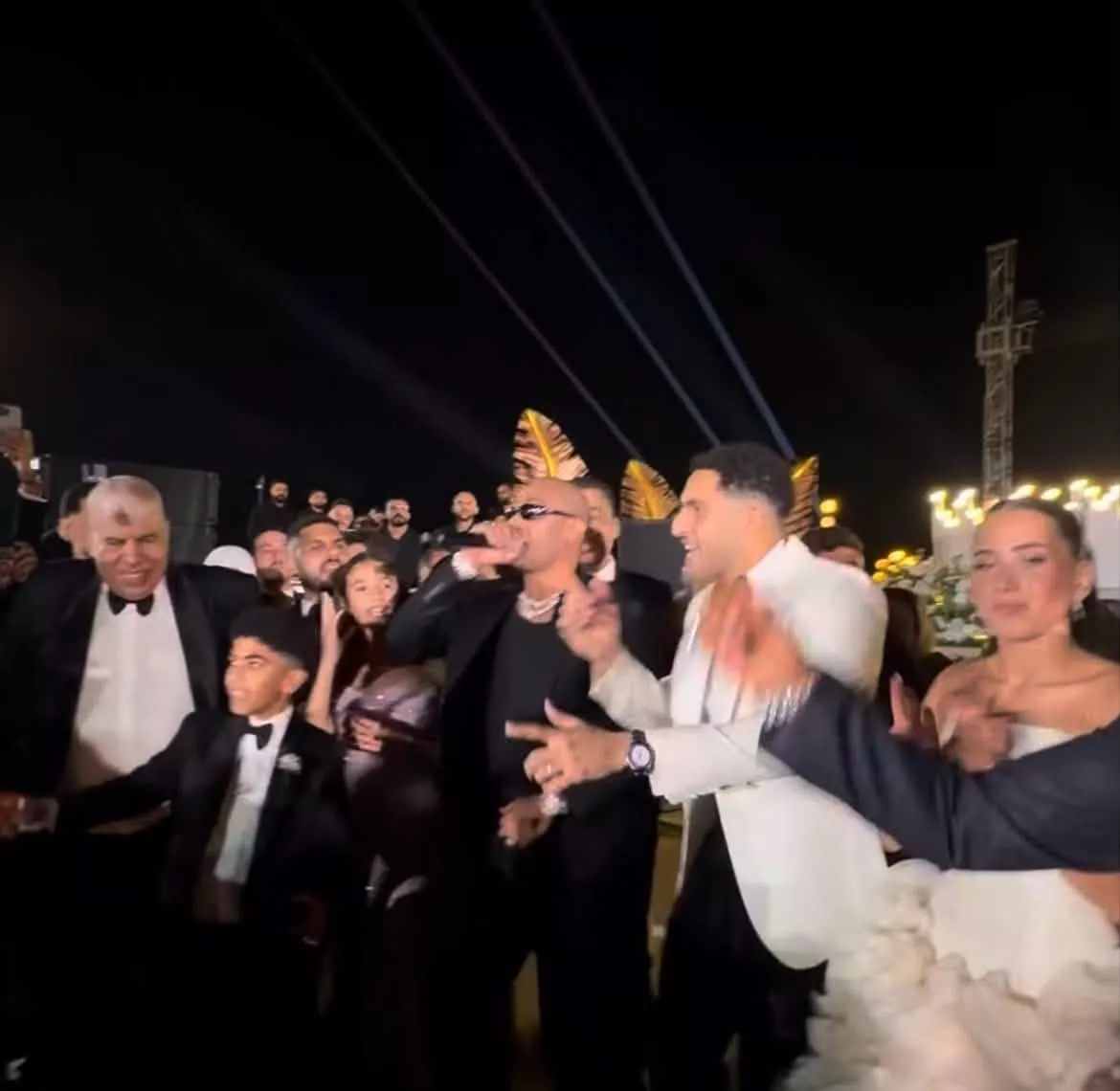 <strong>حفل زفاف مصطفى شوبير </strong>
