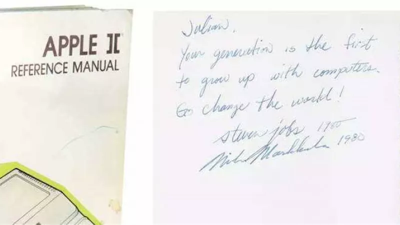 بيع دليل Apple II موقع من ستيف جوبز بمبلغ خيالي