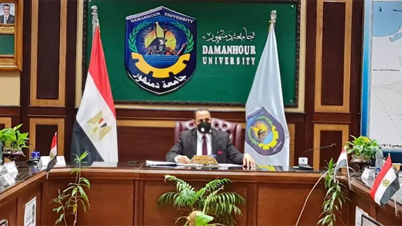 رئيس جامعه دمنهور يؤكد علي أهمية استثمار أجيال المستقبل