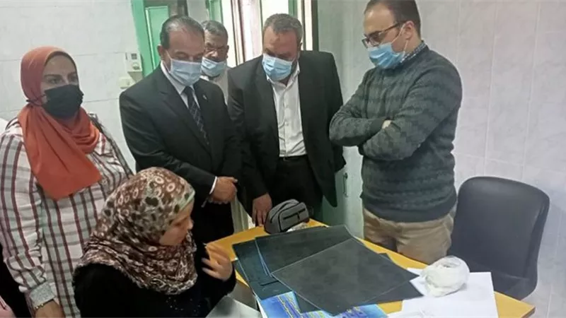 الكشف على 1227 مواطنًا فى قافلة طبية لجامعة طنطا بزفتى