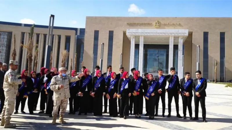 جامعة دمنهور تنظم رحلة للطلاب إلى العاصمة الإدارية الجديدة