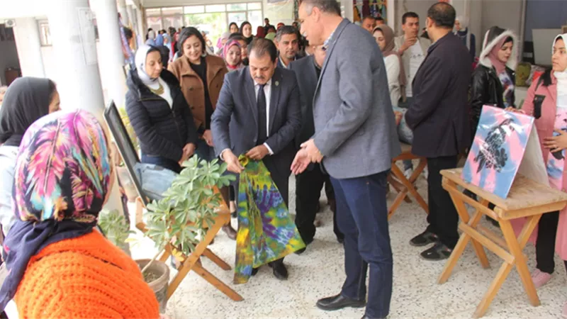 مهرجان الأنشطة الطلابية بكلية التربية النوعية جامعة دمنهور