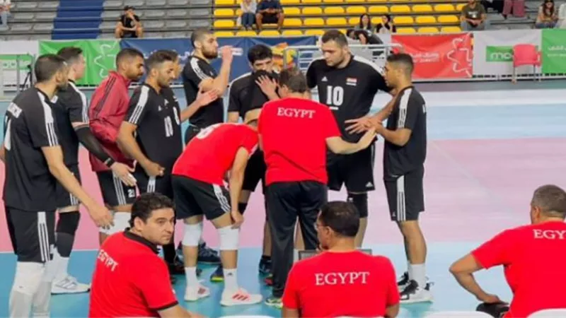 دورة ألعاب البحر المتوسط .. منتخب الطائرة يفوز على مقدونيا في ثاني مبارياته