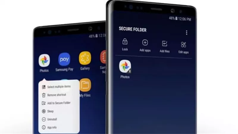 ما هو Secure Folder على هاتف Samsung؟