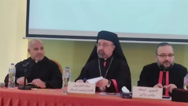بطريرك الكاثوليك يشهد انتخاب الأمين العام بالجمعية العمومية (شاهد)