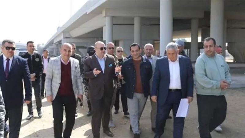 بنى سويف: تسريع وتيرة العمل بمشروع مجمع مواقف عدلي منصور
