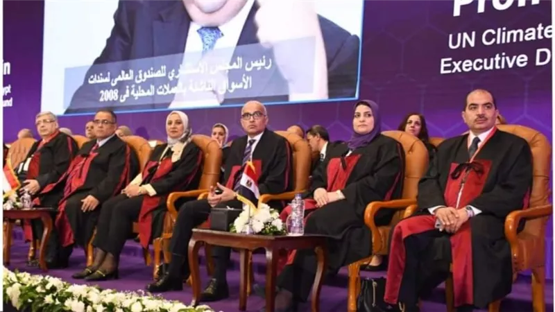 افتتاح المؤتمر الدولي السنوي لجامعة عين شمس