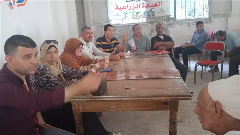  قافلة سكانية شاملة بقرية النبيرة بإيتاي البارود 