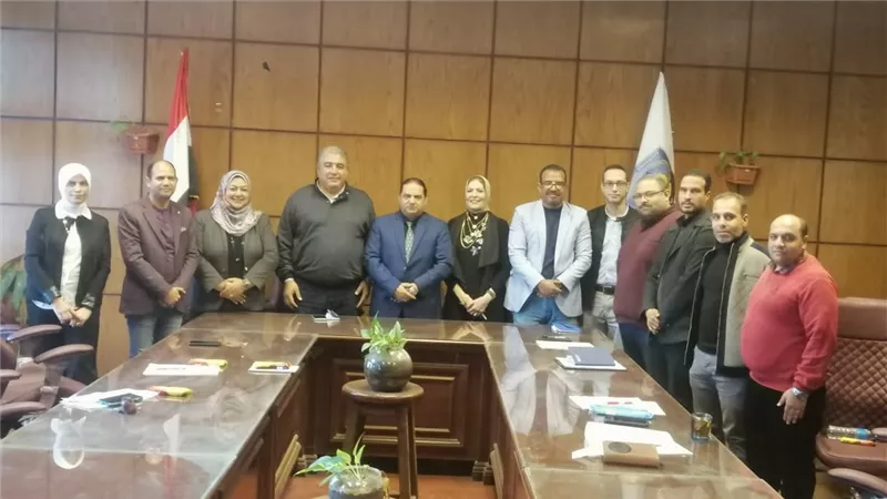 وفد من منظمة الفاو يزور جامعة دمنهور