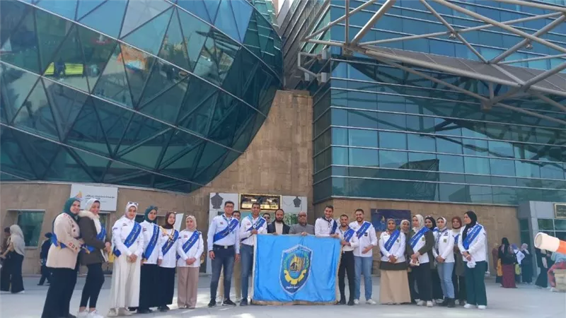 جوالي جامعة دمنهور يتبرعون بالدم لأطفال مستشفى 57357 