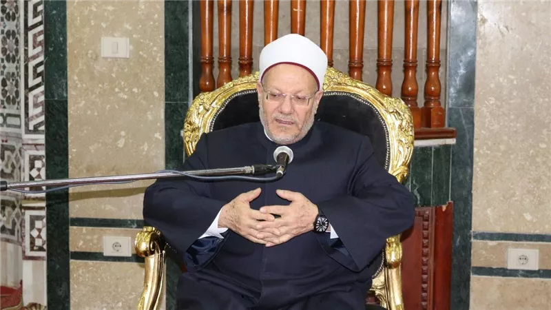 المفتي: الرقابة الذاتية تدل على حقيقة الإيمان بالله