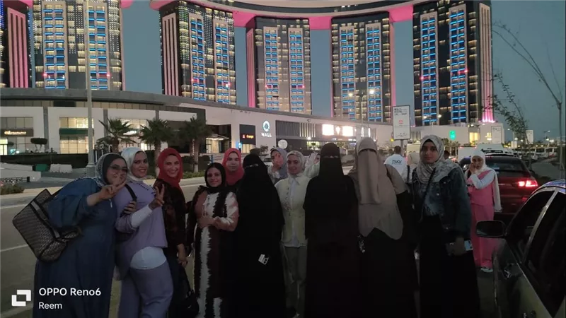 طالبات الطفولة المبكرة بجامعة دمنهور يشاركن في مهرجان 