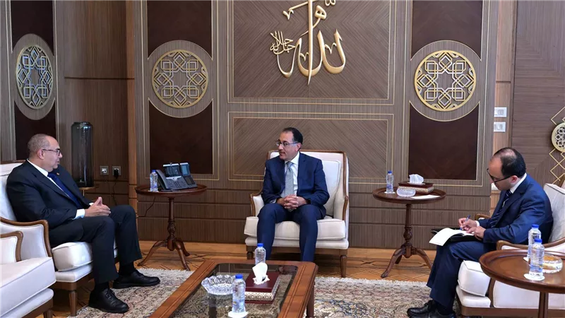 مدبولي يلتقي محمود محيي الدين بمناسبة انتهاء مهام عمله بصندوق النقد