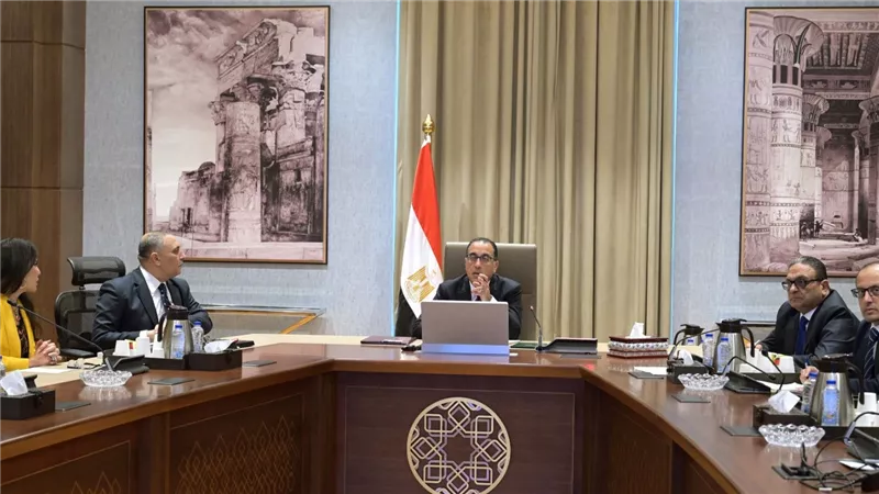 مدبولى يجتمع برئيس المركز الوطني لتخطيط استخدامات أراضي الدولة