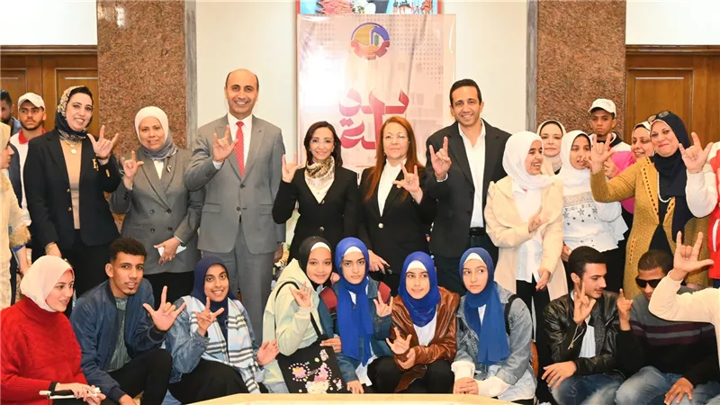 محافظ البحيرة ورئيس جامعة دمنهور يشهدان الإحتفال بذوى الهمم 