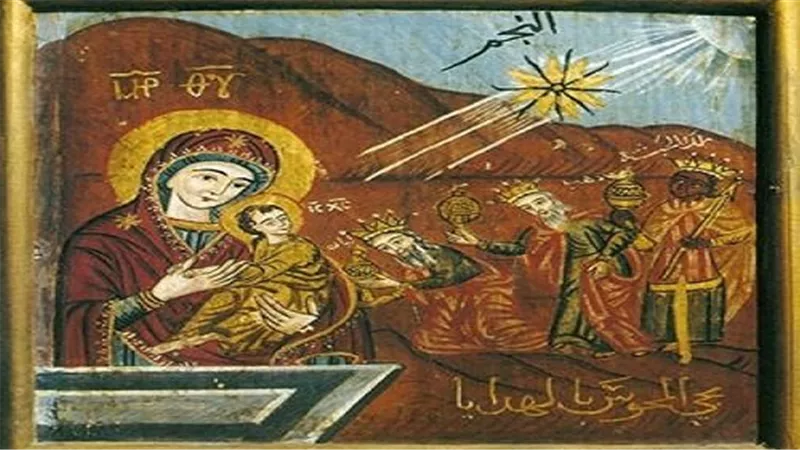 باحث يرصد ميلاد السيد المسيح في الفن القبطي 