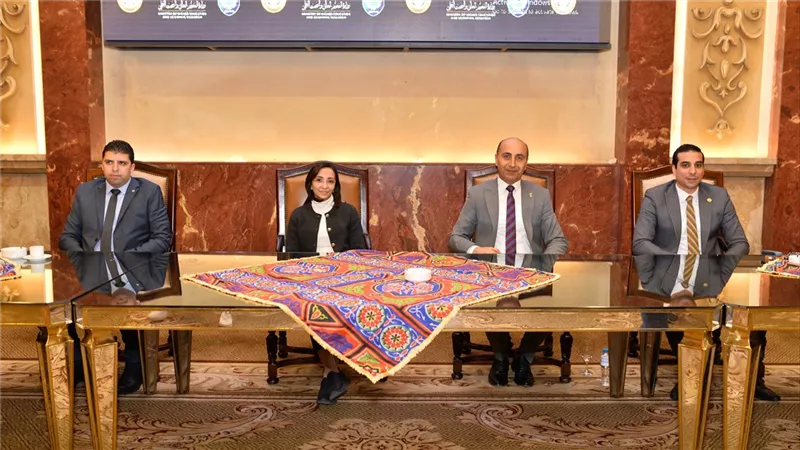 طلاب من أجل مصر بجامعة دمنهور تنظم حفل الإفطار السنوي