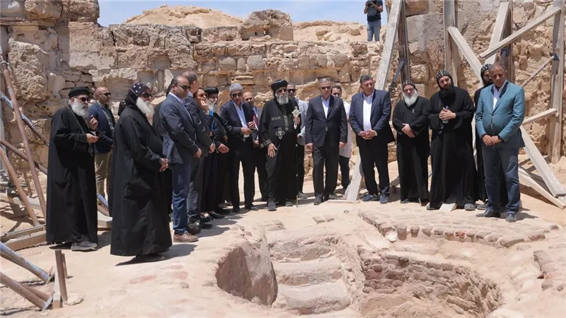 خبير آثار: دير مارمينا مركز هام للحج المسيحي منذ القرن الخامس الميلادي