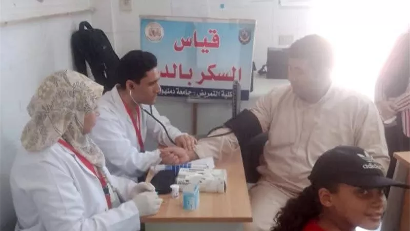 قافلة شاملة بقرية الجمالين بالدلنجات في البحيرة