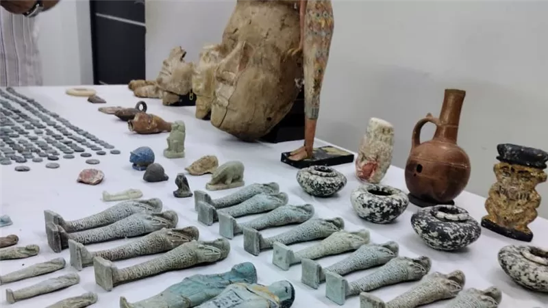 بعد ضبط 577 قطعة أثرية ناتج الحفر خلسة.. خبير آثار يطالب بتشديد العقوبة