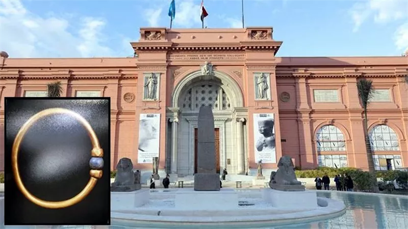 مفاجأة.. معمل الترميم الذي سرقت منه الأسورة الفرعونية بالمتحف المصري غير مزود بكاميرات