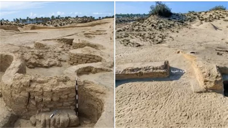 اكتشاف قلعة عسكرية جديدة من عصر الدولة الحديثة على طريق حورس الحربي بسيناء