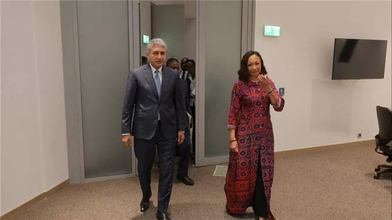 وزير السياحة والآثار يستقبل وزيرة الثقافة بجمهورية كوت ديفوار خلال زيارتها لمصر 