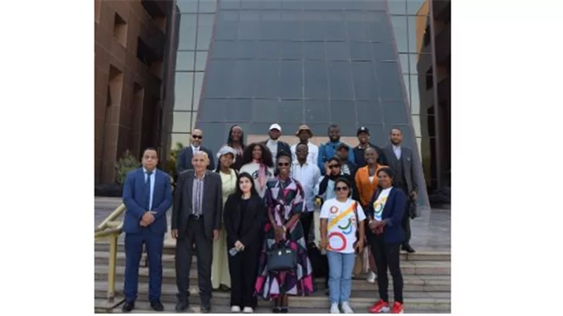 وفد الإذاعيين الإفريقيين الناطقين بالفرنسية يزور مدينة الإنتاج الإعلامي 