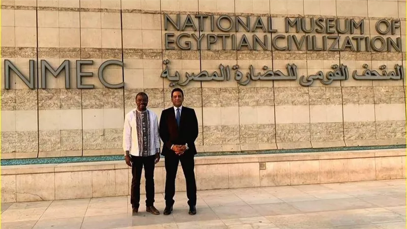 المتحف القومي للحضارة يستقبل وفودًا رفيعة من أوزبكستان واليونسكو