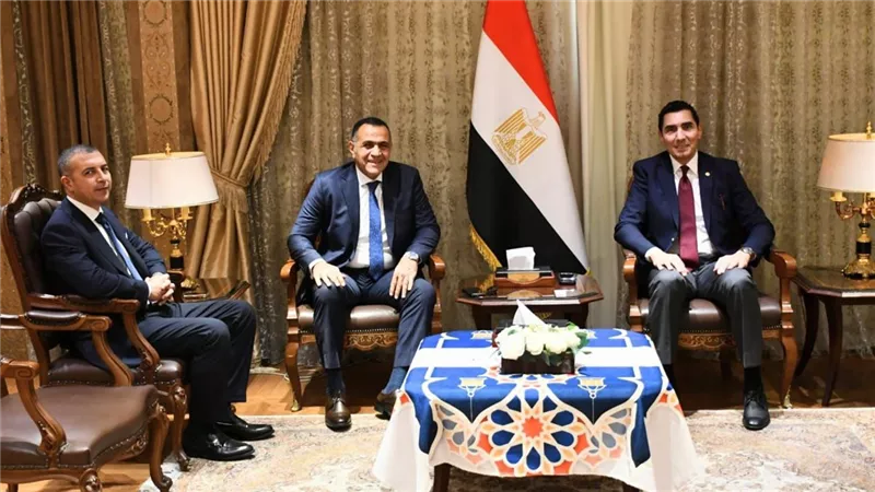 جوهر نبيل يبحث تأمين الفعاليات الرياضية مع رئيس الشركة الأفريقية 