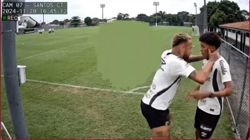 جنون نيمار بسبب تصرف مُثير للجدل في الدوري البرازيلي.. صورة