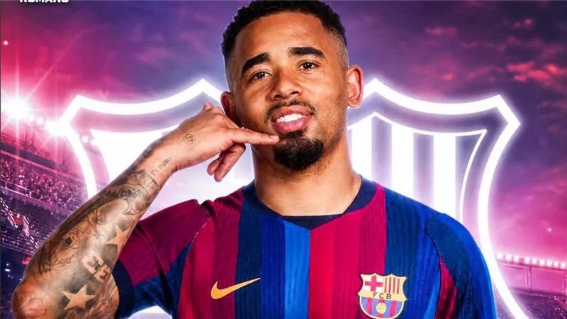 برشلونة يقترب من حسم صفقة مفاجئة بضم جيسوس من أرسنال