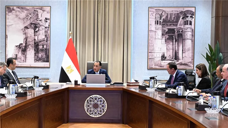 مدبولي يلتقي رئيس شركة 