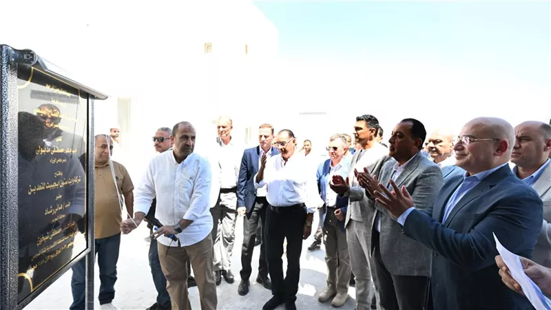 مدبولى يفتتح مصنع 