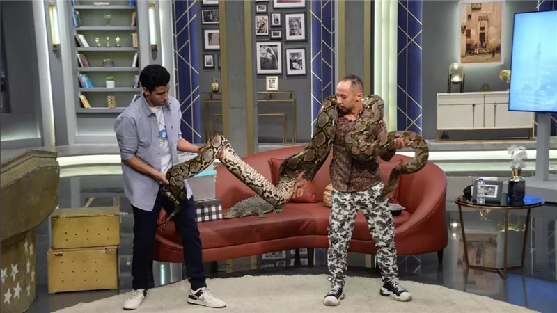 جانب من الحلقة 