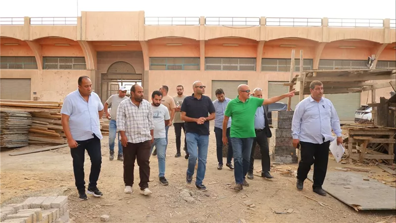 رئيس مياه البحيرة يتفقد مشروعات حياة كريمة