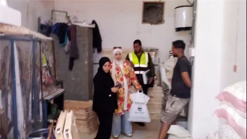مجلس مدينة نجع حمادي يشن حملة تفتيش بيئي على المطاعم والمخابز