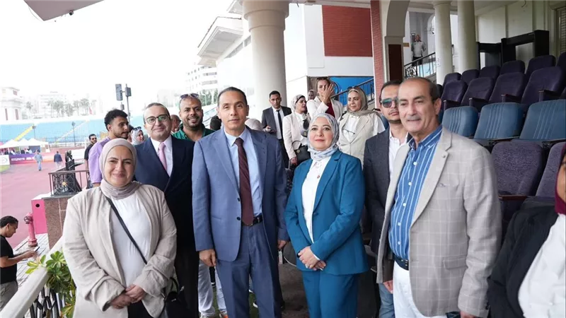 رئيس الرقابة المالية خلال معرض بناء القدرات
