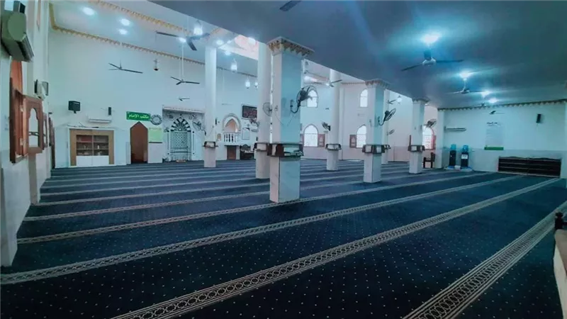 مسجد الراضي بالفيوم.. منارة دينية في قلب مدينة سنورس
