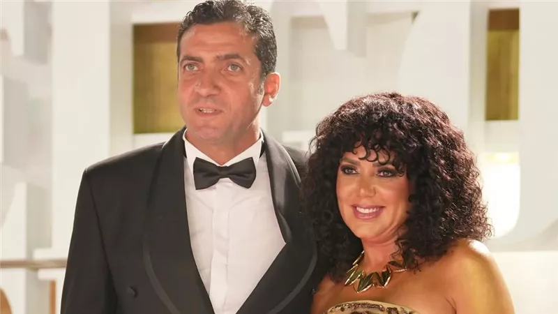 رانيا يوسف وزوجها أحمد جمال