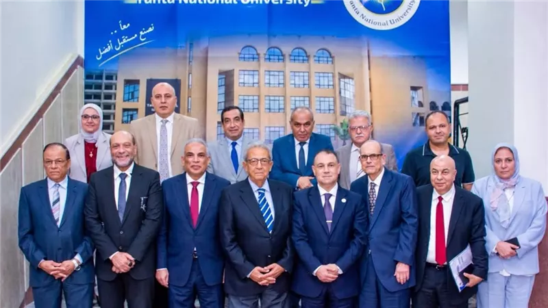  مجلس أمناء جامعة طنطا الأهلية يناقش خطط التطوير والتحول الرقمي 