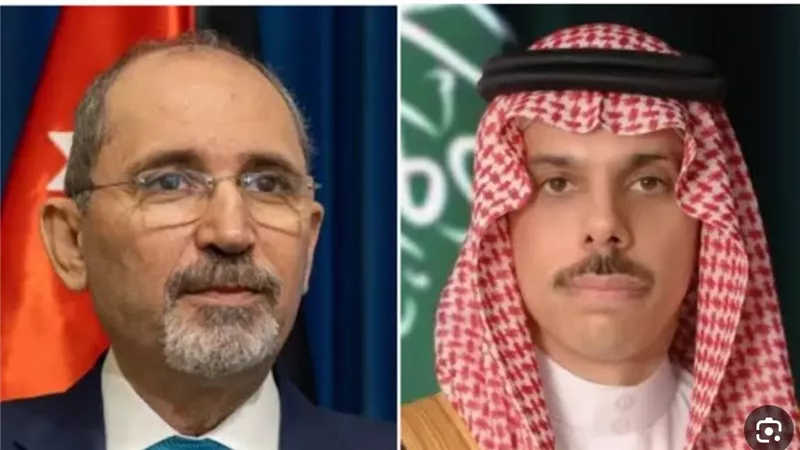 وزيرا الخارجية السعودي والاردني