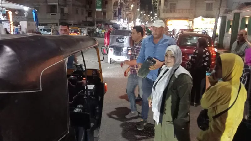  حملة ليلية للتصدي لأجهزة الصوت والتلوث السمعي بمدينة بلقاس