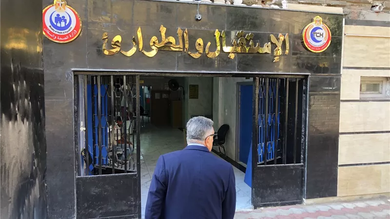 محافظ الدقهلية يتفقد مستشفى طلخا المركزي في زيارة مفاجئة