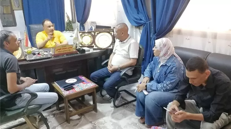 مسيرة احتفالية بانتصارات أكتوبر المجيدة بنادي محافظة الفيوم الرياضي