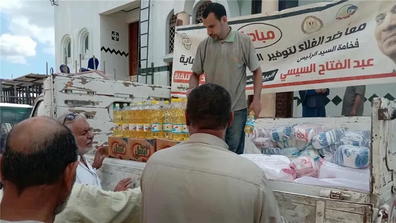 قافلة سكانية شاملة بقرية ابو خميس فى رشيد لتقديم الخدمات الصحية والاجتماعية والتوعوية 