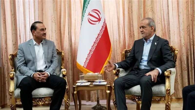 عاجل.. بزشكيان يبحث مع رئيس أركان الجيش الباكستاني جهود الوساطة