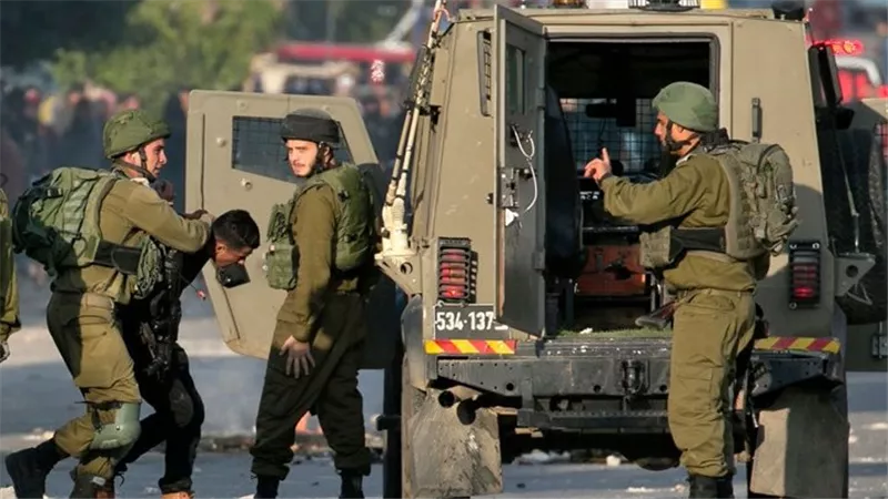 اعتقال فلسطينيين 
